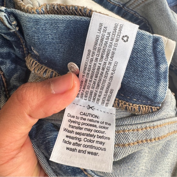 Universal Thread Overalls Women's Blue Jeans Long Jumpsuit Size 2R - Picture 5 of 9